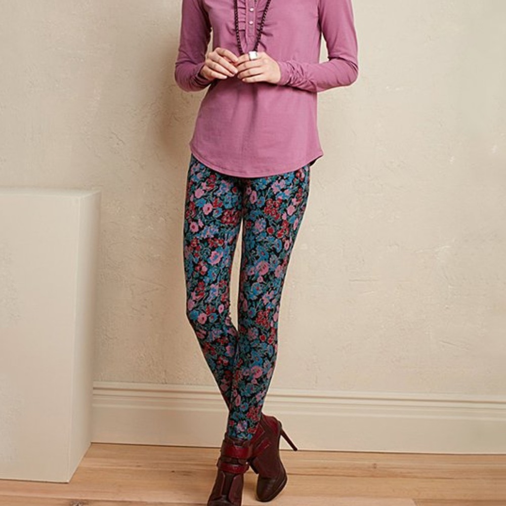 Matilda Jane Cynthia Floral Leggings XS